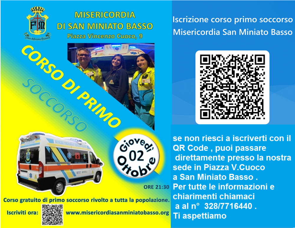corso primo soccorso